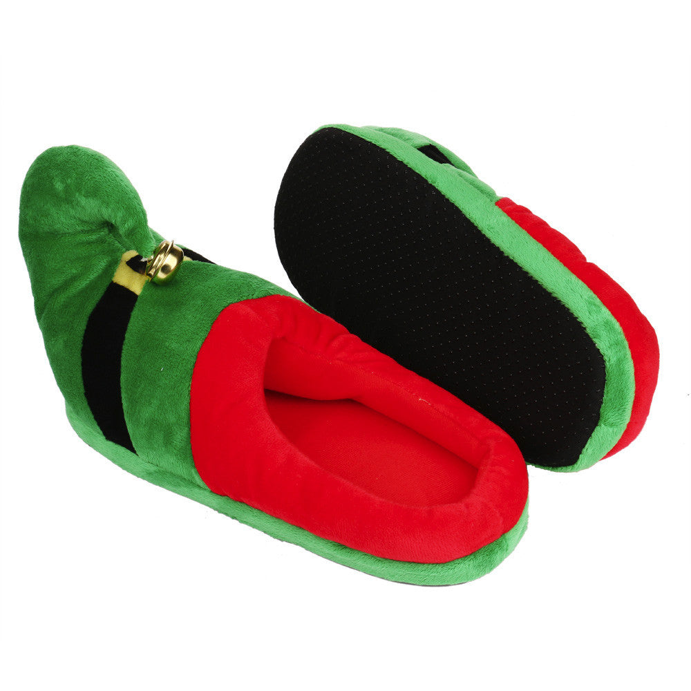 Unisex Plush Cotton Home Slippers