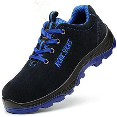 MEIL Men's Breathable Steel Toe Safety Shoes