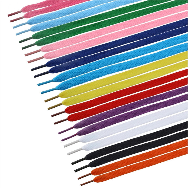 Flat Shoelaces for Sports Shoes / Boots / Sneakers / Skates