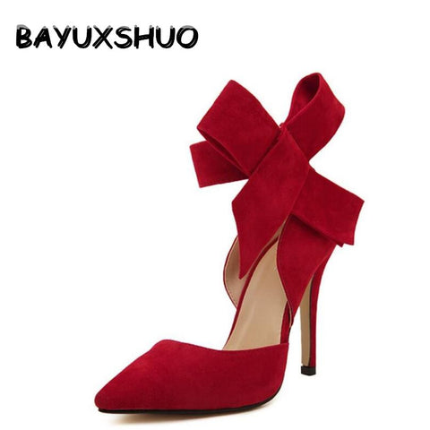 Butterfly strap high heels for Women