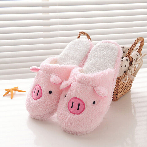 Lovely Cartoon Panda Home Floor Slippers Female