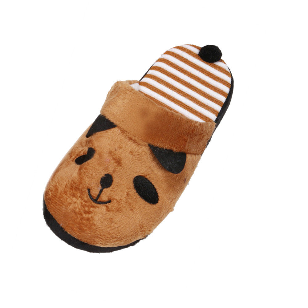 Lovely Cartoon Panda Home Floor Slippers Female