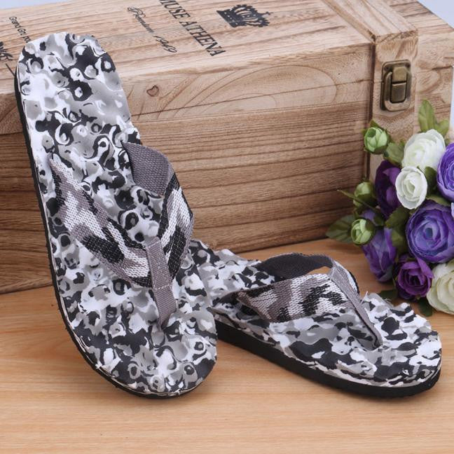 Men Summer Camouflage Flip Flops