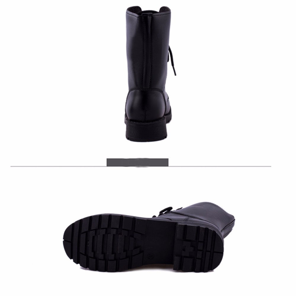 Military Army Combat  Black Boots for Men/Women