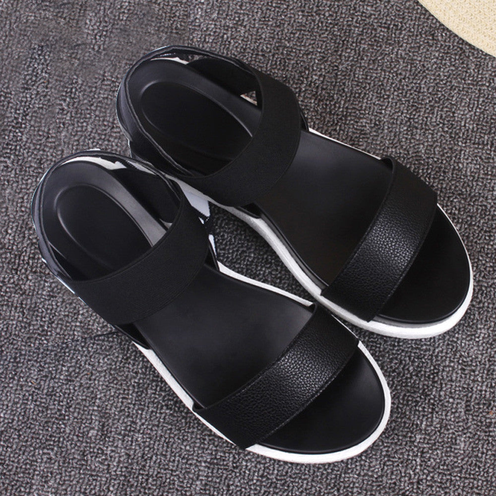 Peep-toe Summer Sandals