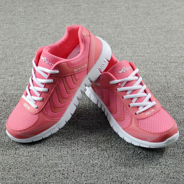 feminino light breathable mesh shoes woman