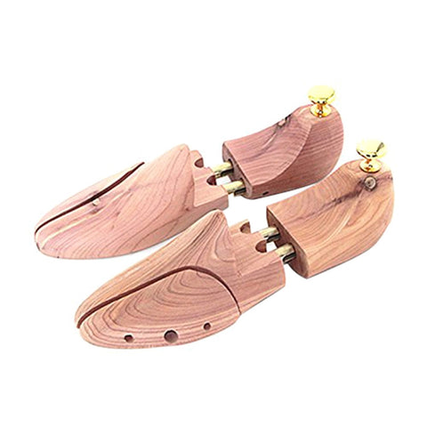 Pair of Wooden Shoe Tree Stretcher