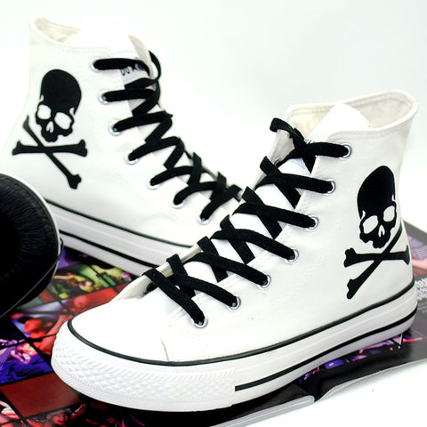 Punk High Top Canvas Shoes