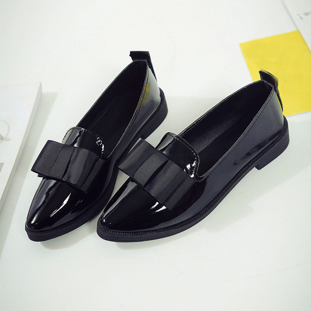 Women Pointed Toe Oxford Shoes