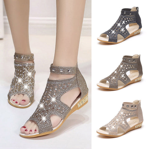 Fish Mouth  Women Wedges