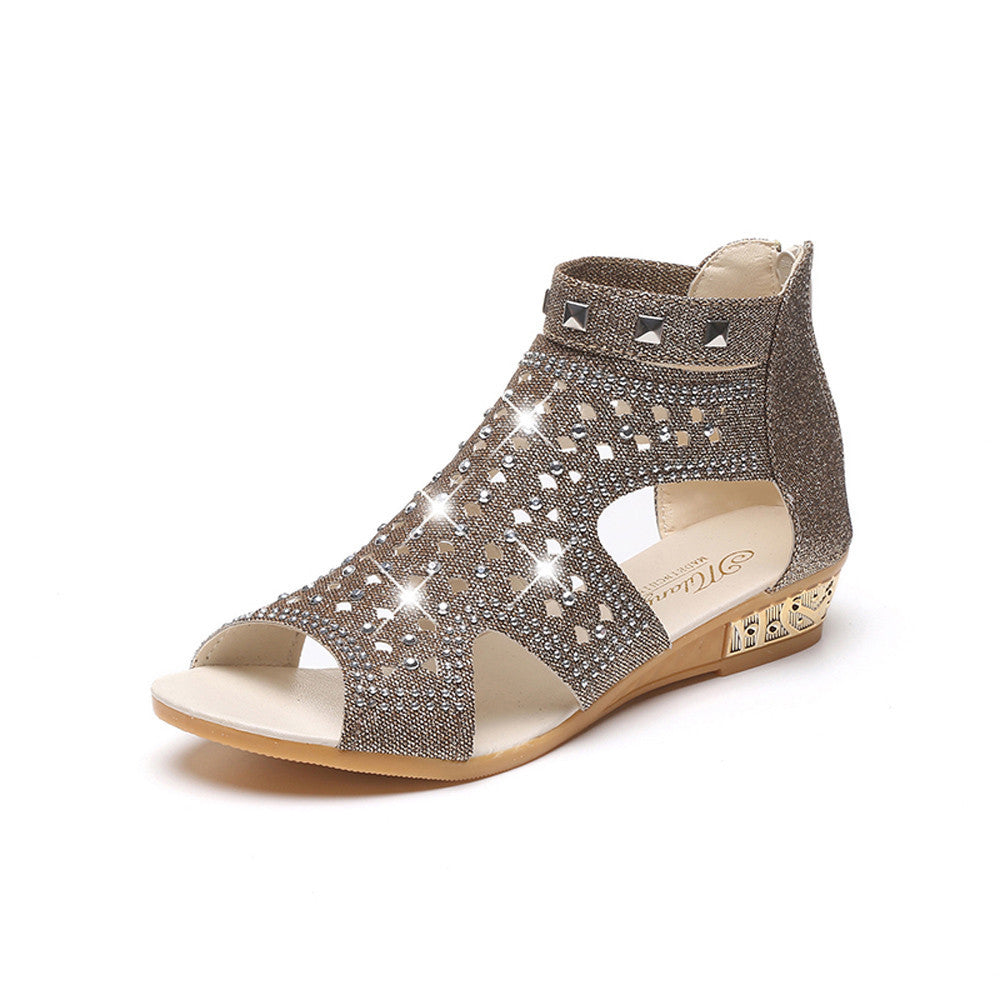 Fish Mouth  Women Wedges