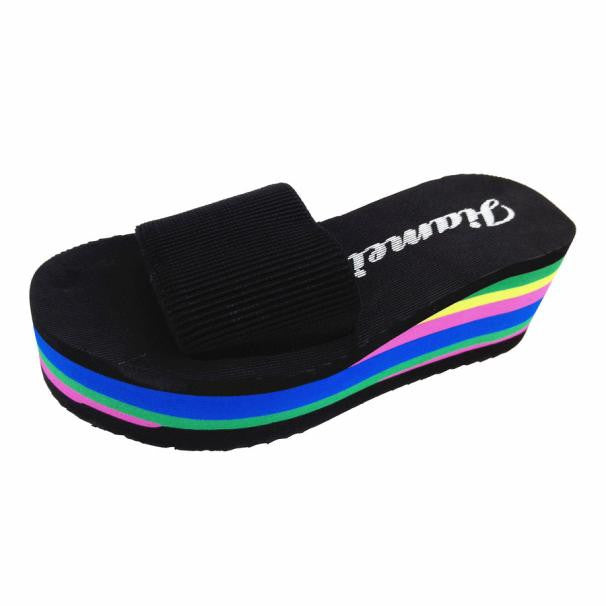 Rainbow r Non-Slip Sandals for women