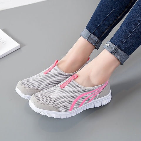 breathable mesh women shoes