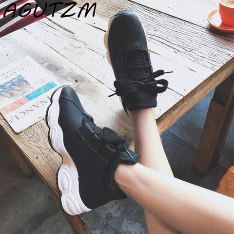Pig Suede Casual Shoes for Women