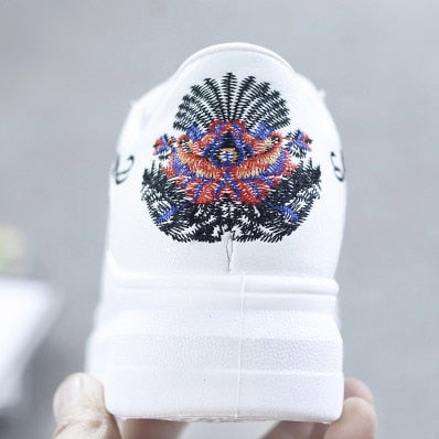 Embroidered Women Casual Shoes