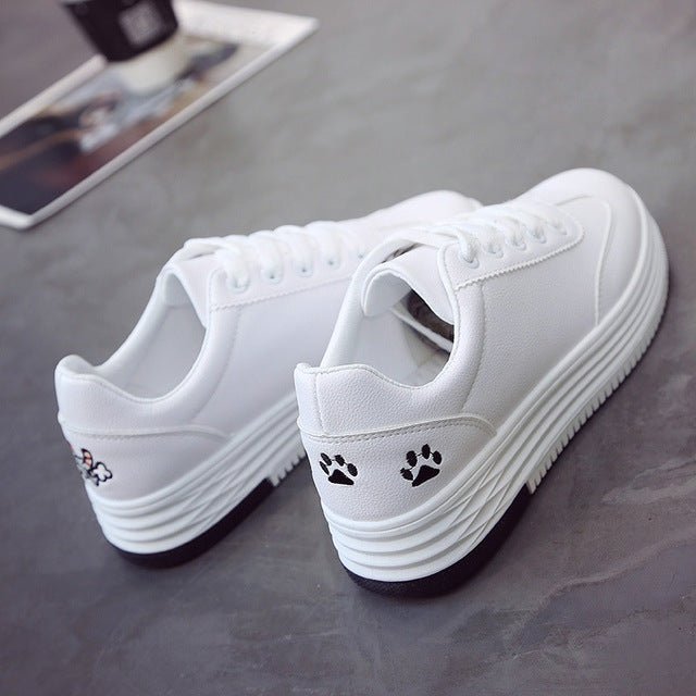 Animal White Sneakers