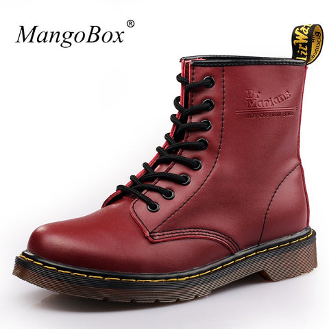 Luxury Mens High Leather Boots