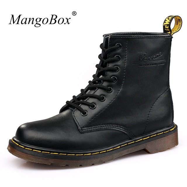 Luxury Mens High Leather Boots