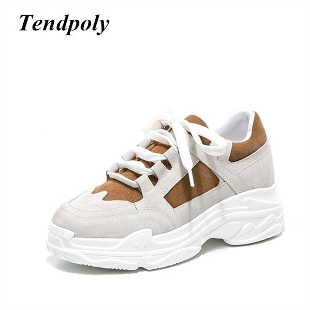 casual white Women Sports shoes