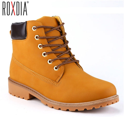 ROXDIA Faux Suede Leather Men Boots