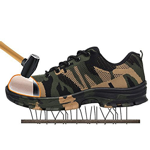 Men's Outdoor Steel Toe Cap  Puncture Proof Boots