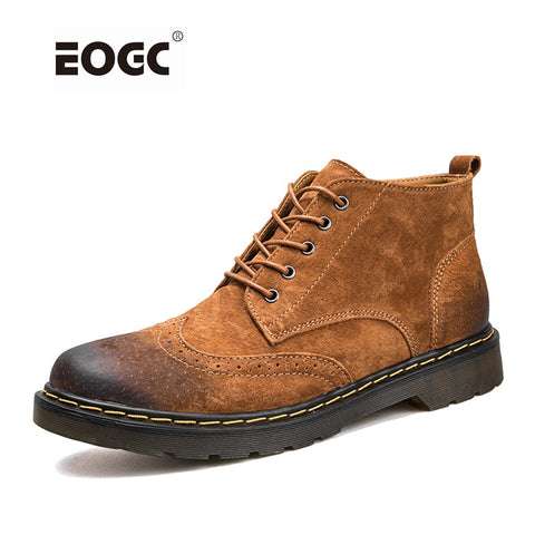 Genuine Leather Men Boots
