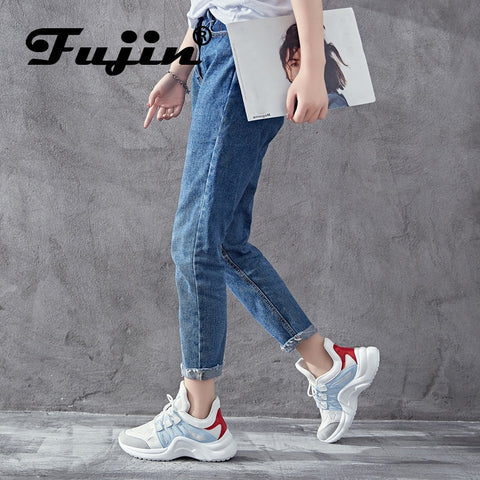 Fujin Brand 2018 Breathable Mesh Casual Shoes