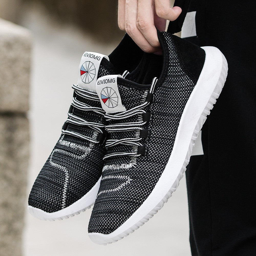Men  Flat Running Sneakers