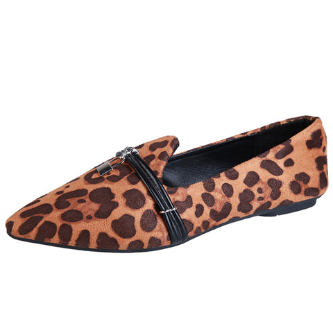Leopard Printed Women Flats