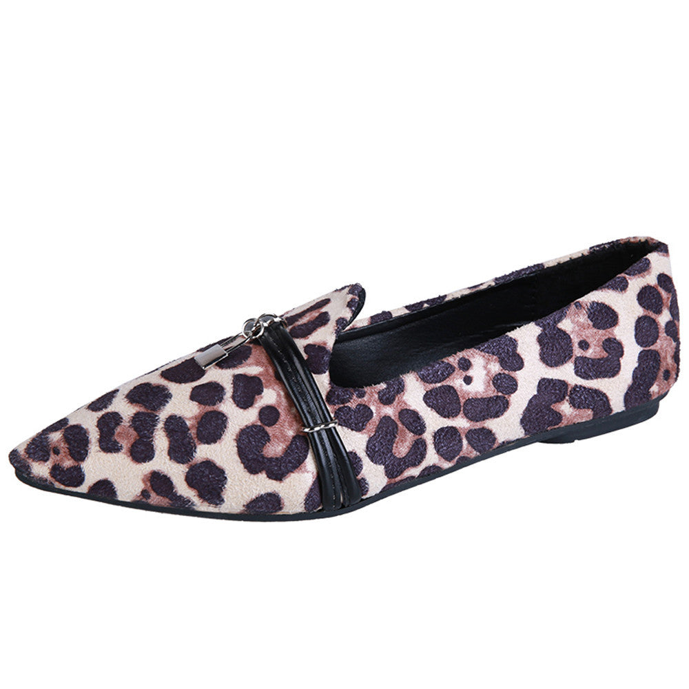 Leopard Printed Women Flats
