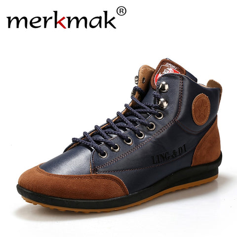 Men Leather Boots