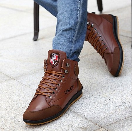 Men Leather Boots